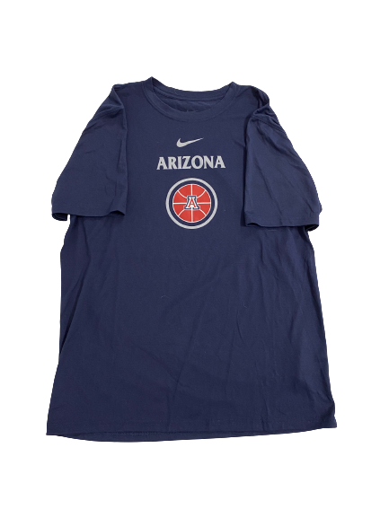Courtney Ramey Arizona Basketball Team-Issued T-Shirt (Size M)