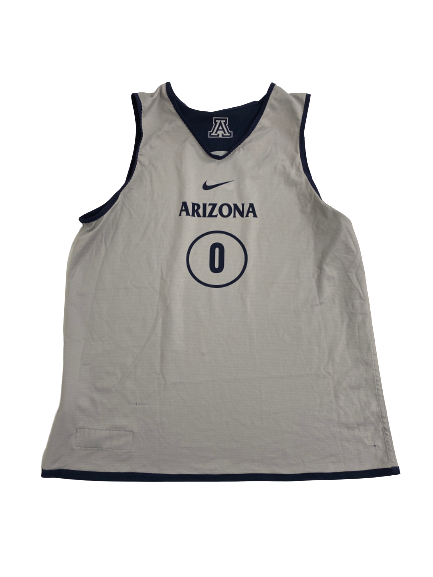 Courtney Ramey Arizona Basketball Player-Exclusive Reversible Practice Jersey (Size L)