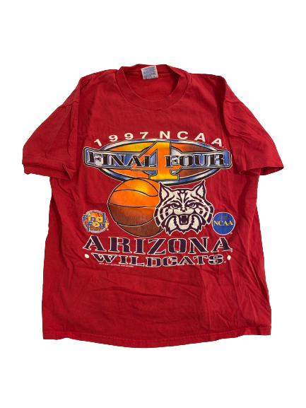 Courtney Ramey Arizona Basketball Retro T-Shirt (Size L)