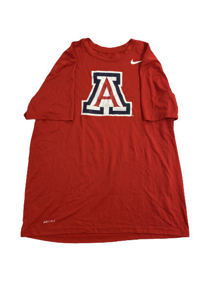 Courtney Ramey Arizona Basketball Team-Issued T-Shirt (Size L)