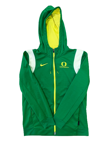 Hannah Pukis Oregon Volleyball Team Issued Travel Jacket (Size M)