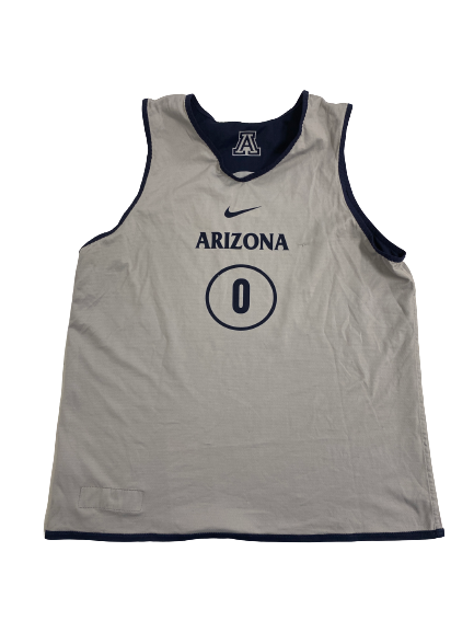 Courtney Ramey Arizona Basketball Player-Exclusive Reversible Practice Jersey (Size L)