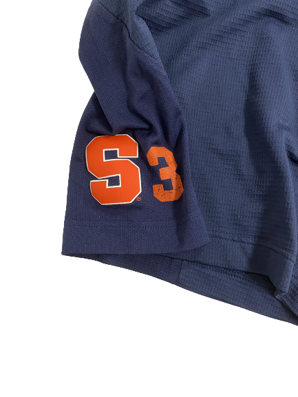 Ervin Phillips Syracuse Football Player-Exclusive Shorts With 