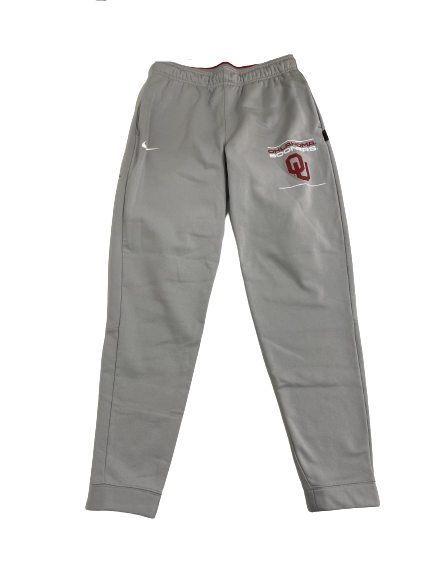 Braden Carmichael Oklahoma Baseball Team-Issued Sweatpants (Size S)