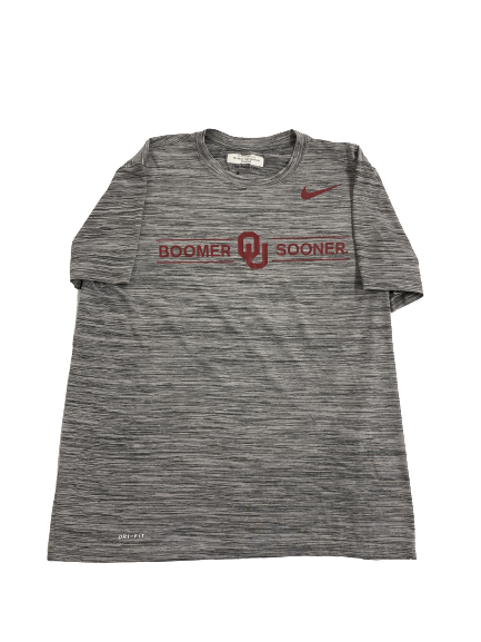 Braden Carmichael Oklahoma Baseball Team-Issued T-Shirt (Size L)