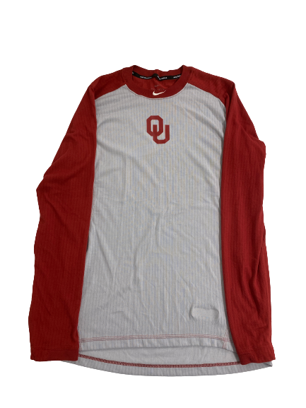 Braden Carmichael Oklahoma Baseball Team-Issued Long Sleeve Shirt (Size L)