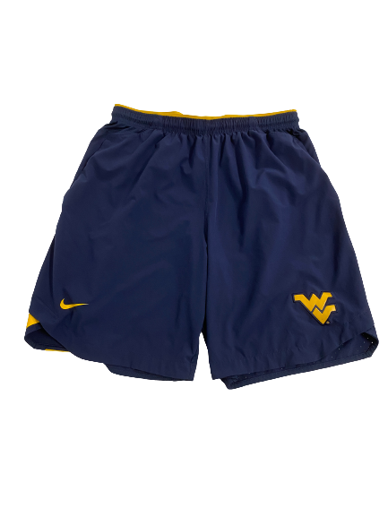 Sam James West Virginia Football Team-Issued Shorts (Size XL)