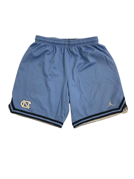 Leaky Black North Carolina Basketball Player-Exclusive Practice Shorts (Size M)