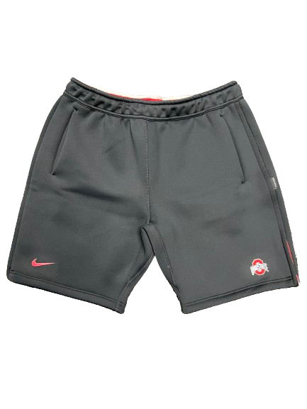 Ryan Batsch Ohio State Football Team Issued Sweatshorts (Size L)