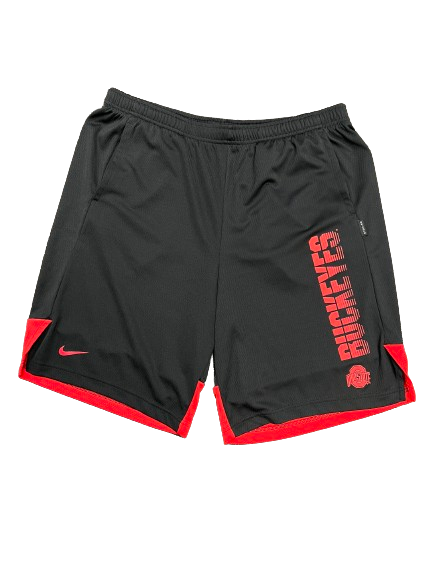 Ryan Batsch Ohio State Football Team Issued Workout Shorts (Size L)