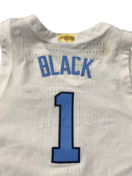 Leaky Black North Carolina Basketball 2019-2020 Season SIGNED Game-Worn Jersey (Size 46)