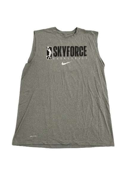 Micah Potter Sioux Falls Skyforce Basketball Player-Exclusive Workout Tank (Size XLT)