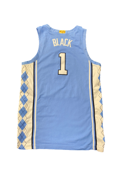 Leaky Black North Carolina Basketball 2022-2023 Season SIGNED Game-Worn Jersey (Size 46)
