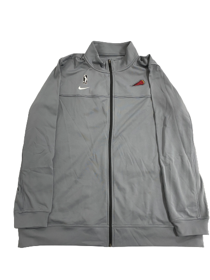 Micah Potter Sioux Falls Skyforce Basketball Player-Exclusive Zip-Up Jacket Shirt (Size XXLT)