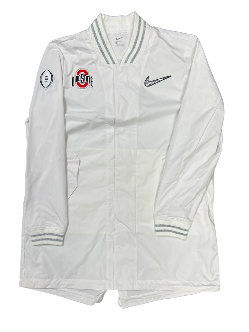 Ryan Batsch Ohio State Football Player Exclusive College Football Playoff (CFP) Trench Jacket (Size L) - *NEW*