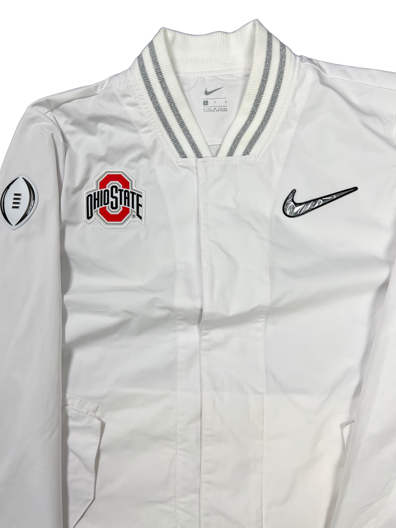 Ryan Batsch Ohio State Football Player Exclusive College Football Playoff (CFP) Trench Jacket (Size L) - *NEW*