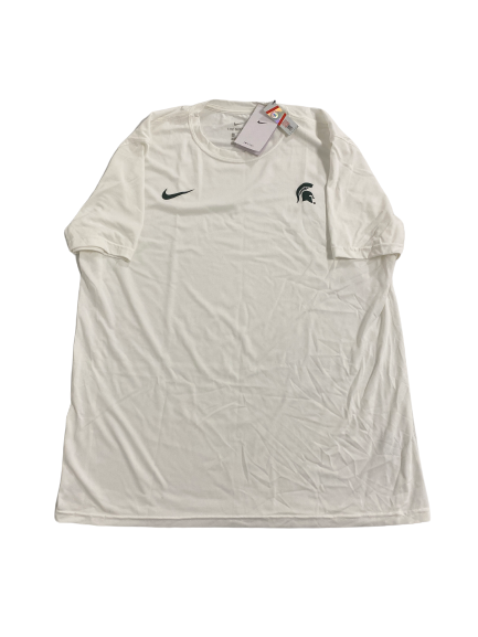 Jordon Simmons Michigan State Football Team-Issued T-Shirt (Size XL)