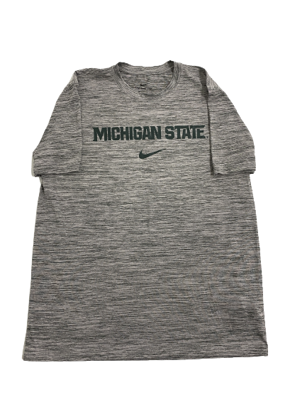 Jordon Simmons Michigan State Football Team-Issued T-Shirt (Size L)