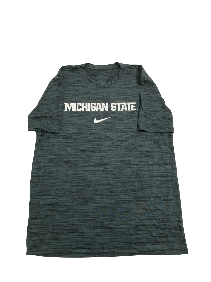 Jordon Simmons Michigan State Football Team-Issued T-Shirt (Size L)