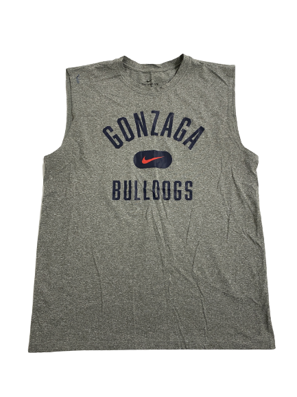 Malachi Smith Gonzaga Basketball Team-Issued Workout Tank (Size L)