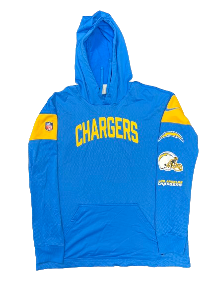 Joshua Kelley Los Angeles Chargers Player Exclusive Sweatshirt (Size L)