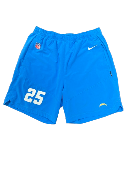 Joshua Kelley Los Angeles Chargers Player Exclusive Shorts with 