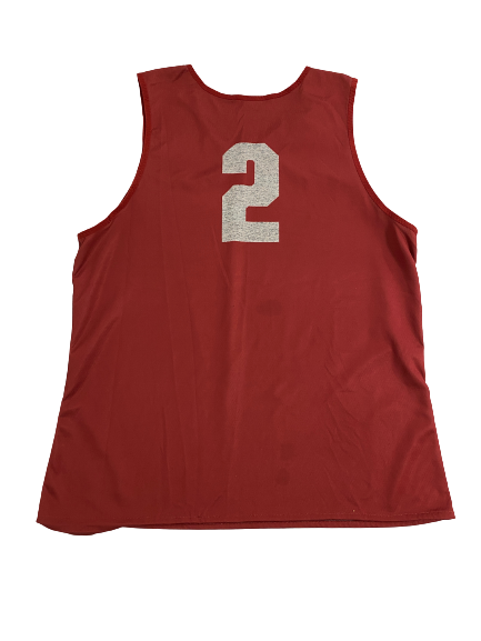 Khalif Battle Temple Basketball Player-Exclusive Practice Jersey (Size L)