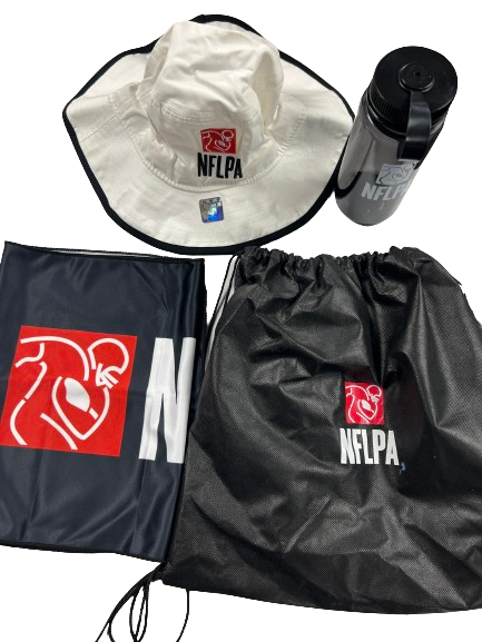 Joshua Kelley Los Angeles Chargers Player Exclusive "NFLPA" Accessory Lot - 4 ITEMS