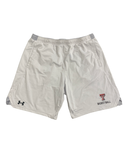 KJ Allen Texas Tech Basketball Team-Issued Shorts (Size XL)