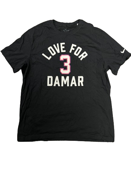 Player Exclusive "DAMAR HAMLIN LOVE FOR DAMAR" T-Shirt (Size XL)