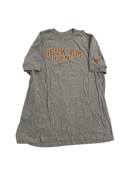 Rowan Brumbaugh Texas Basketball Team-Issued T-Shirt (Size L)