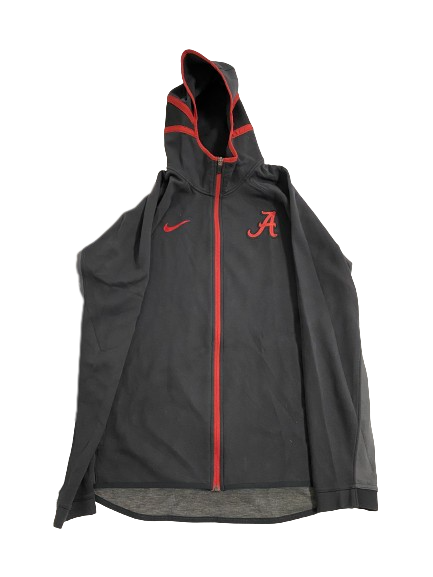 Jahvon Quinerly Alabama Basketball Team Issued Full Zip Jacket (Size L)