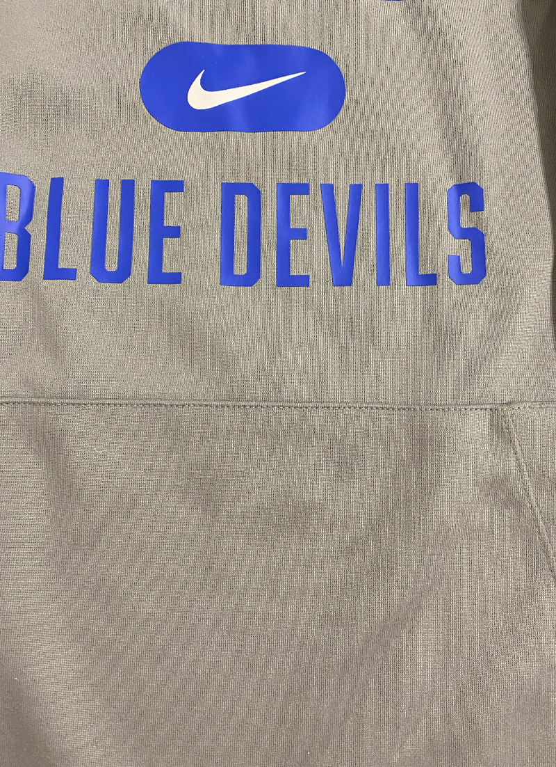 Joey Baker Duke Basketball Team Issued Travel Sweatshirt (Size L)