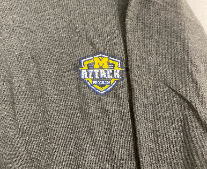 Cade McNamara Michigan Football Exclusive "A.T.T.A.C.K." Jordan Performance Hoodie (Size XL)