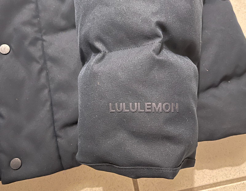 Michigan Football Team Exclusive PREMIUM LULULEMON Winter Jacket *RARE* (Size XL) - New with Tags