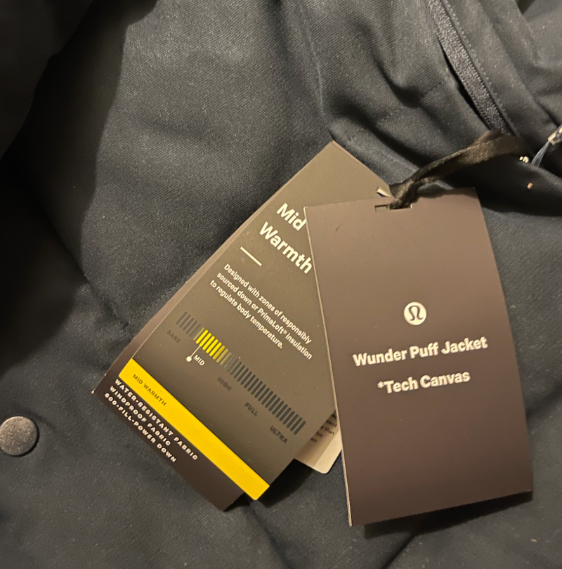 Michigan Football Player Exclusive PREMIUM LULULEMON Winter Jacket *RARE* (Size XL) - New with Tags