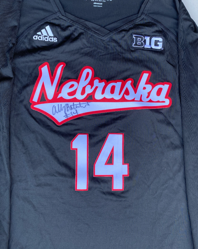 Ally Batenhorst Nebraska Volleyball Signed Game Jersey (Size L)