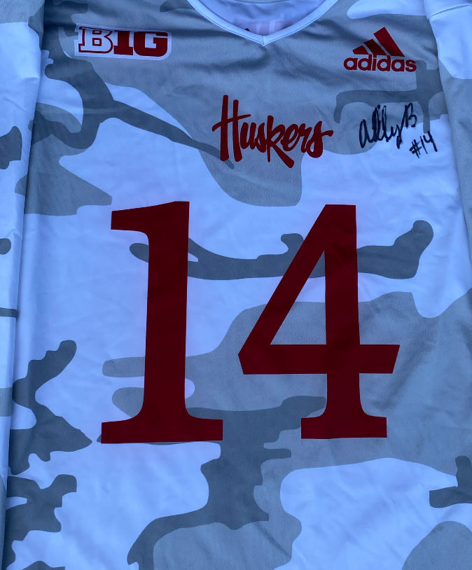 Ally Batenhorst Nebraska Volleyball Signed Veteran&