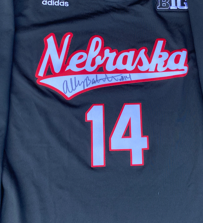 Ally Batenhorst Nebraska Volleyball Signed Game Jersey (Size MT)
