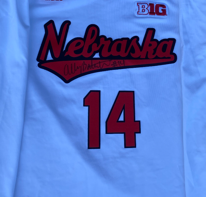 Ally Batenhorst Nebraska Volleyball Signed Game Jersey (Size L)