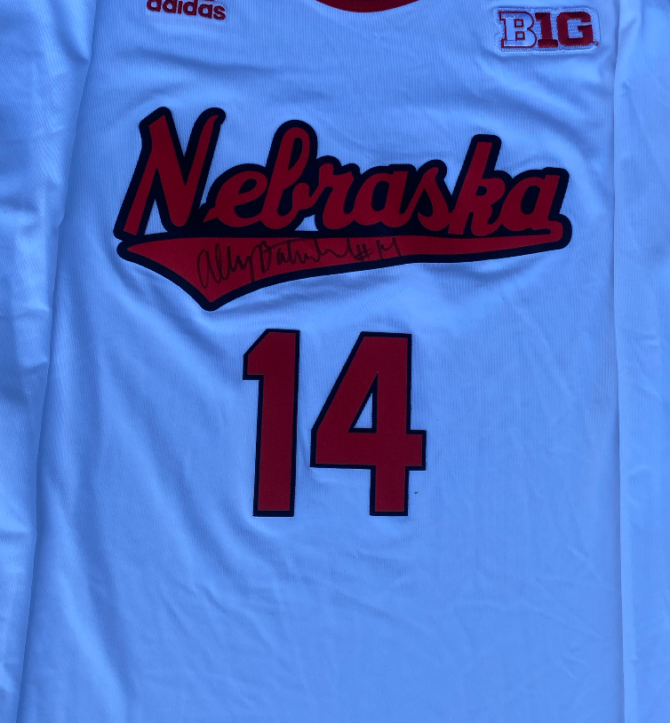 Ally Batenhorst Nebraska Volleyball Signed Game Jersey (Size MT)