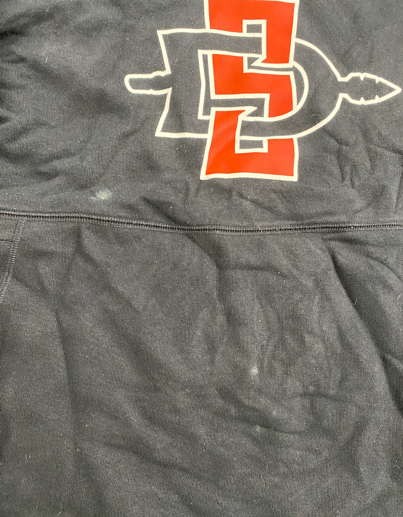 Adam Seiko San Diego State Basketball Team Issued Sweatshirt (Size L)