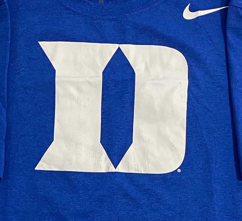 Wendell Moore Duke Basketball Team Issued Workout Shirt (Size L)