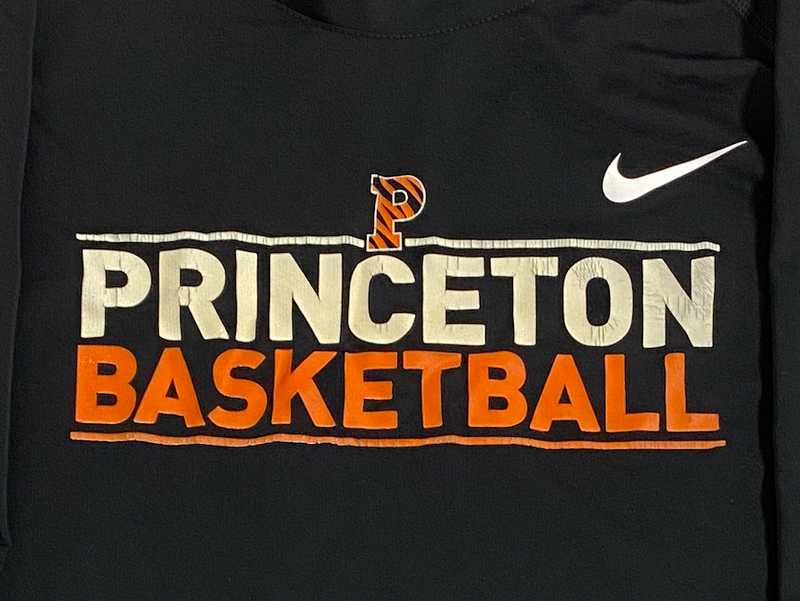Ethan Wright Princeton Basketball Player Exclusive Fitted Workout Shirt (Size L)