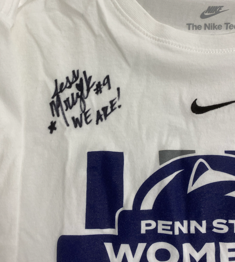 Jess Mruzik Penn State Volleyball SIGNED Player Exclusive Long Sleeve Shirt (Size Women&