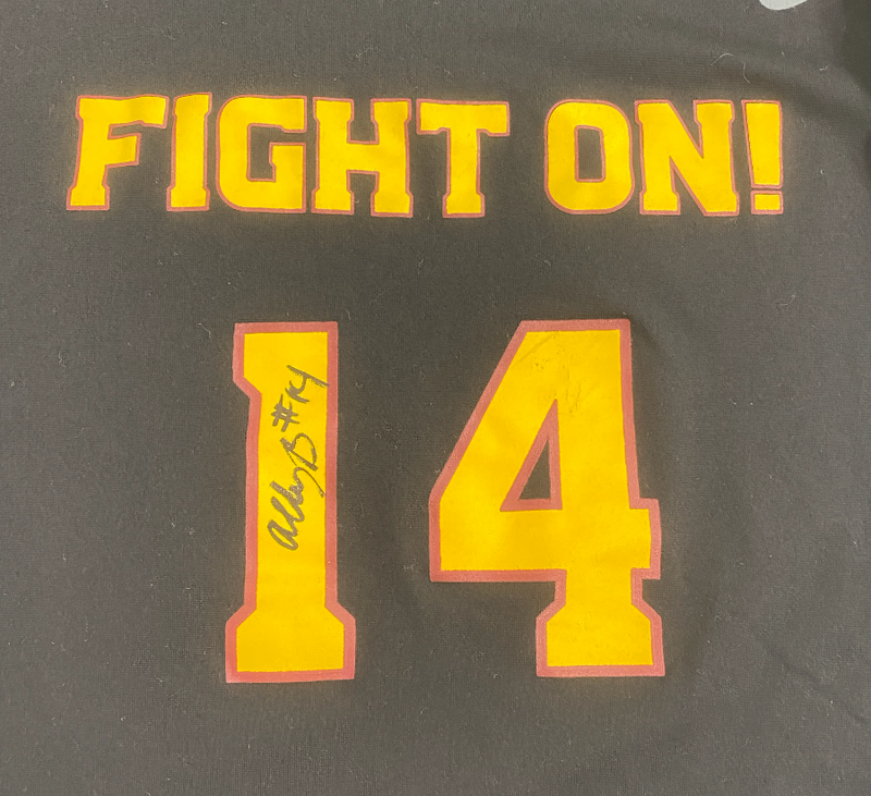 Ally Batenhorst USC Volleyball SIGNED Player Exclusive Practice Shirt with 