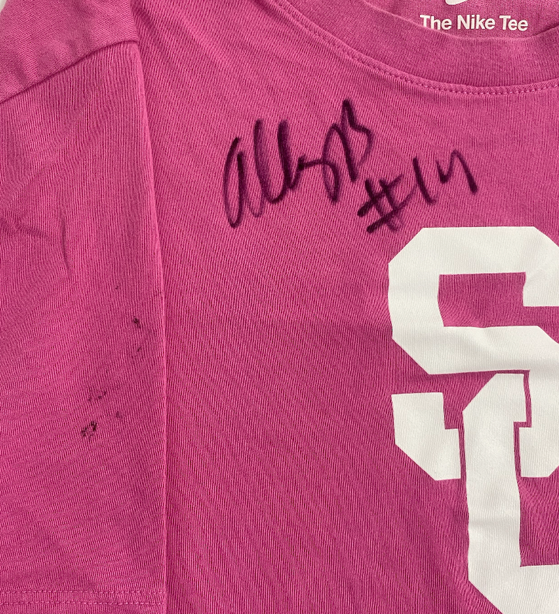 Ally Batenhorst USC Volleyball SIGNED Player Exclusive Workout Shirt (Size L)