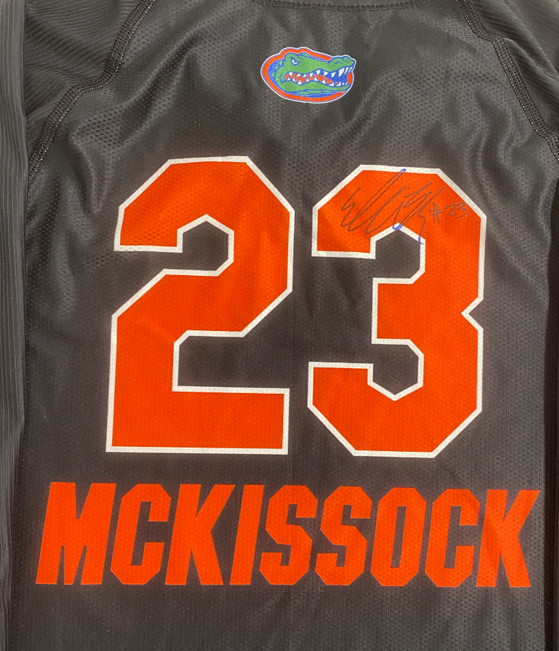 Elli McKissock Florida Volleyball SIGNED Game Worn Jersey (Size S)