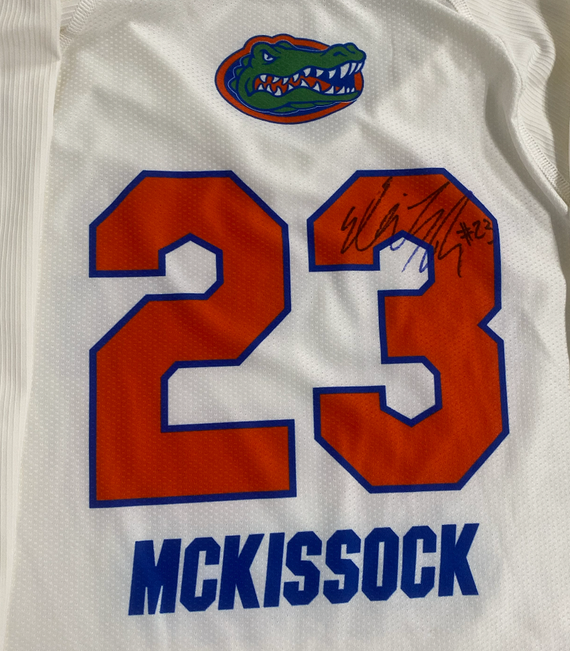 Elli McKissock Florida Volleyball SIGNED Game Worn Jersey (Size S)