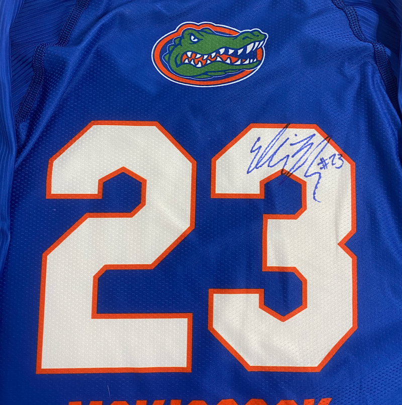 Elli McKissock Florida Volleyball SIGNED Game Worn Jersey (Size S)